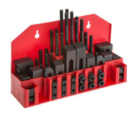 Clamping tools M12 T-slot 14 mm set 58 pieces