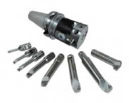Boring system with cutters