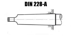 Shank DIN 228-A