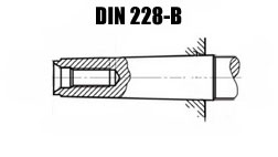 MTB Drill Chuck shank