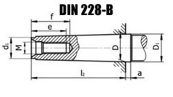 DIN228-B-Morse-Lathe-Dimensions