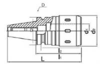 BT40 C32-105L Collet holder