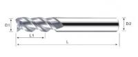 Mill D2.5*8*50 HRC 48
