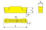 DESKAR MRMN400-M LDA replacement cutting insert for parting turning tools