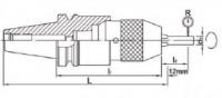 BT50-APU16 Drill chuck