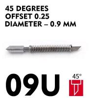 Plotter blade GRAPHTEC 09U (45 degrees, offset 0.25)