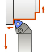 PWLNR2020K08 lathe tool holder
