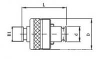GT12 Set of heads for threading chuck