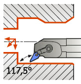 S20R-MVQNR16 turning tool boring