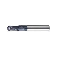 Ball Nose End Mill Milling Cutter HM450 R4*16*60L*D8*2T