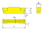 MGMN400-G NC20 replacement cutting insert for parting turning tools