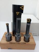 F1-25mm boring cutters set with replacement insert 5 pcs