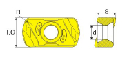 LNMU milling inserts