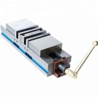 Vise for milling machines with double clamp