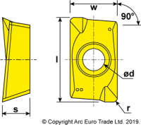 Milling inserts