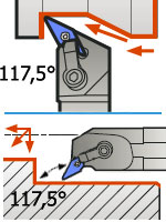 MVQN turning holder