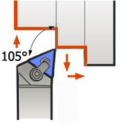 MTQNL2020K16 lathe tool holder