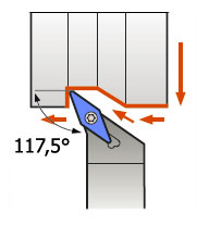 SVQBR2020K16 lathe tool holder