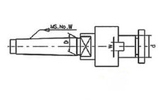 MTB2-FMB22 Milling cutter arbor