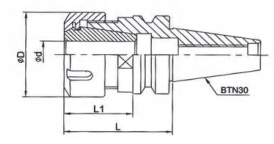 NT30-ER25 Collet holder