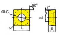DESKAR SCMT09T308 LF6018 replacement cutting insert for turning tools