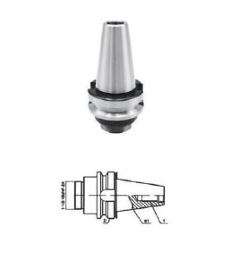 SK40 1-1/2-18UNF Boring head shank