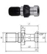 Pull stud SK40/ JT40 with water passage DIN69871