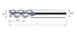 Mill D6*25*75 HRC 48