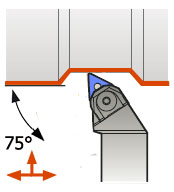 WTBNR2525M16 lathe tool holder
