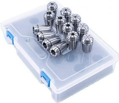 ER20 Set of collets in a plastic box