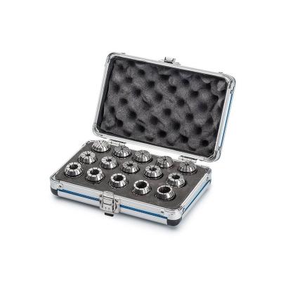 ER20 Set of collets in aluminum case