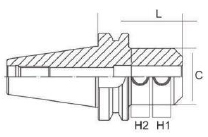 BT50-SLA32-100 Transitional mandrel