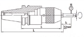 BT50-APU16 Drill chuck