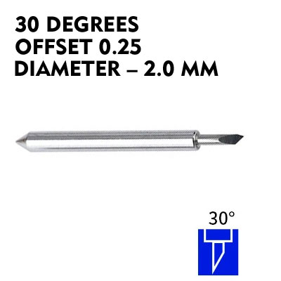Plotter blade for ROLAND (30 degrees, offset 0.25)