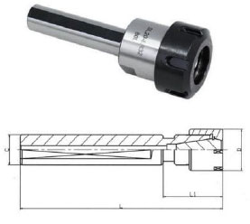 SL1-1/4"-ER32-60 Collet holder