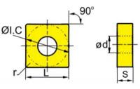RUI AN SNMG120408R-S RC6225 replacement cutting insert for turning tools