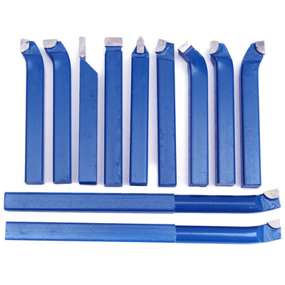 Set of turning tools with brazed inserts 12х12 mm - 11 pcs